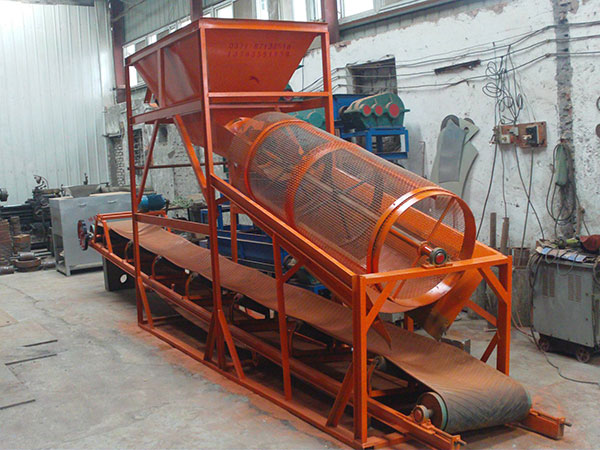 滾筒篩分機(jī)怎么選擇場地？